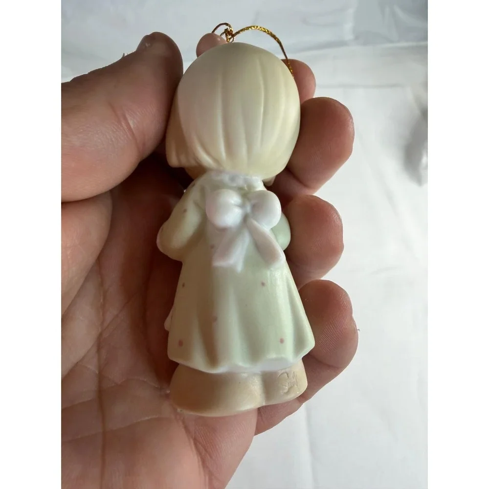 Precious Moments Enesco Christmas Ornaments Lot of 6 Vintage 1994-1997 Boxed
